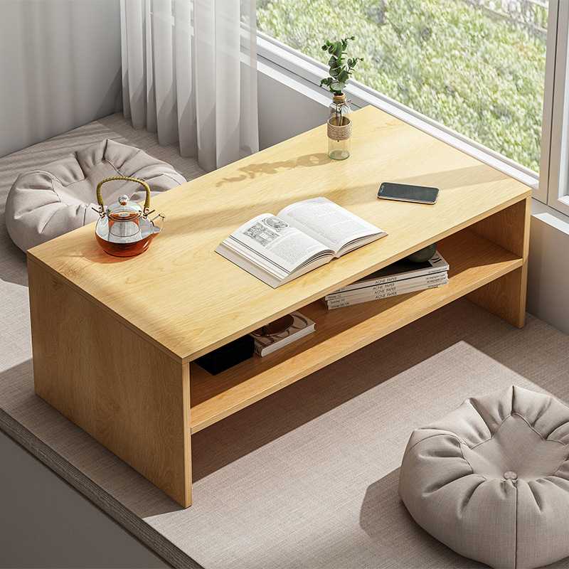 飘窗小茶几简约现代榻榻米小桌子窗台方桌迷你日式坐地矮桌子炕桌