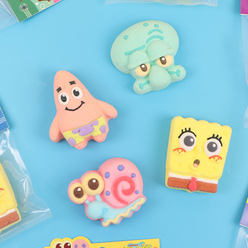 海绵宝宝造型捏捏乐棉花糖