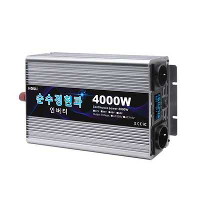 HOULI KC Car Inverter 60hz 4000W DC12V 17V 24V 48V