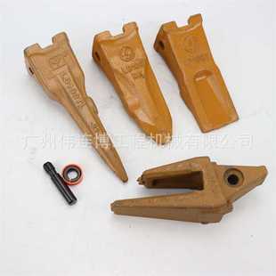 三一挖掘机斗齿 75/100勾机耐磨岩石齿加长破冰齿销子挖机配件