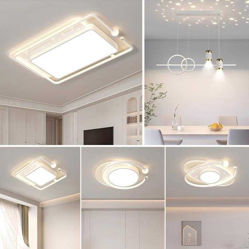 全屋套餐组合客厅吸顶灯现代简约大气主灯2025年新款中山卧室灯具