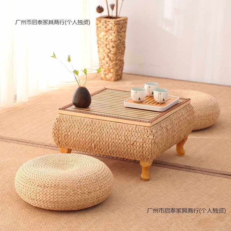 编榻榻米茶几日式禅意矮桌飘窗桌子收纳小方桌藤编炕桌阳台茶桌,玩具/童车/益智/积木/模型,垂直悬浮玩具,淘宝优惠券,粉丝福利购,淘宝优惠卷