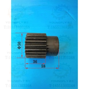 23齿齿轮 M7140平面磨床横向进给机构2模 南通 杭州M71i30