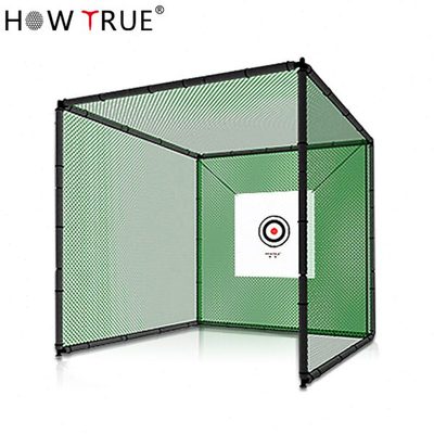 HOW TRUE高尔夫挥杆练习器打击笼室外庭院挥切杆练习网家用打击网