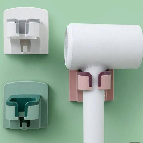 吹风机放置架懒人免手拿固定壁挂支架卫生间家用吹头发神器置物架