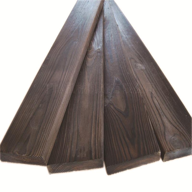 护墙板碳化生产机械木材表层炭化设备花架碳化木制作机床环保