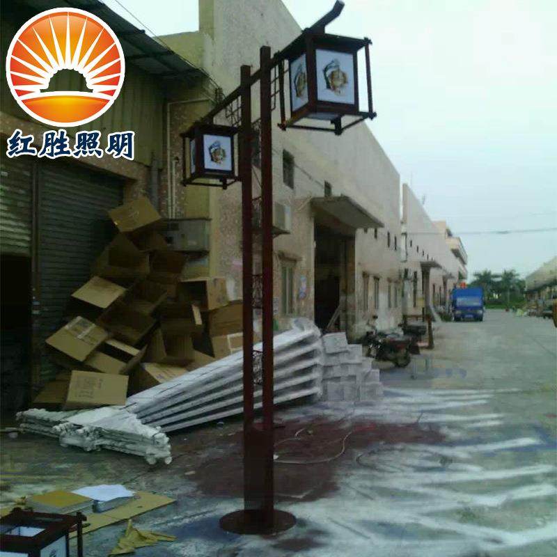户外防水双头庭院灯欧式仿古庭院灯路灯景观灯