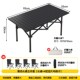 可折叠桌子便携式 小长方形户外夜市摆摊烧烤餐桌椅家用蛋卷桌套装