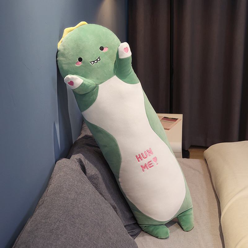 可爱新款兔子长条抱枕男女生睡觉夹腿专用大人床上侧睡.超软可拆