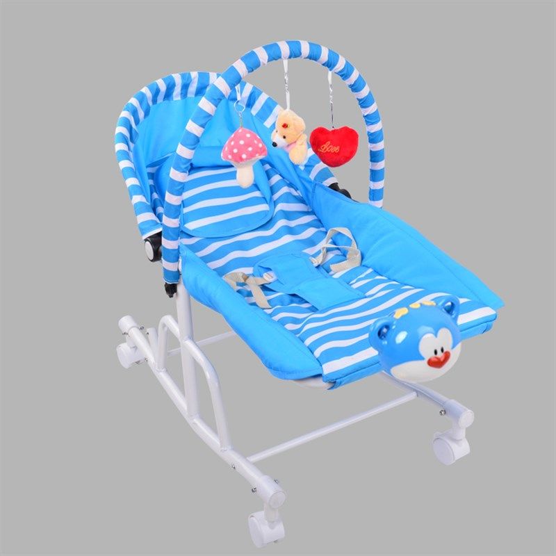 工厂直销加大款遥控多功能婴儿摇篮安抚摇椅床可躺坐自动推车哄睡,婴童用品,摇篮,淘宝优惠券,粉丝福利购,淘宝优惠卷