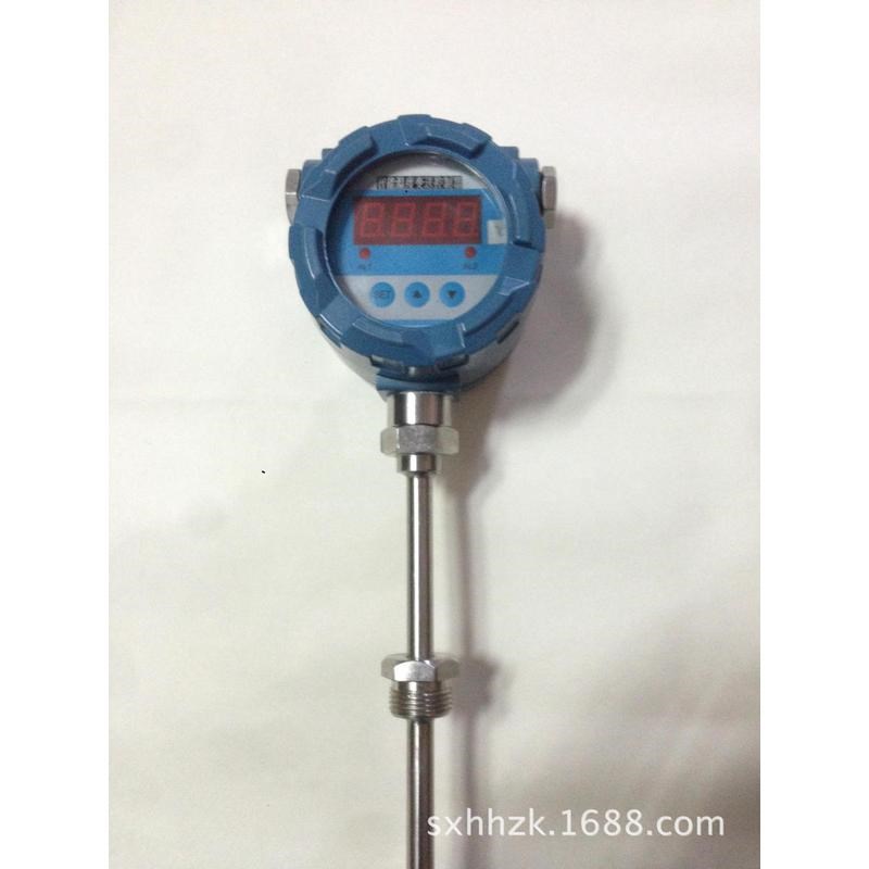 智能一体式数显温度控制器,输出4-20maK,2路常开常闭开关输出。