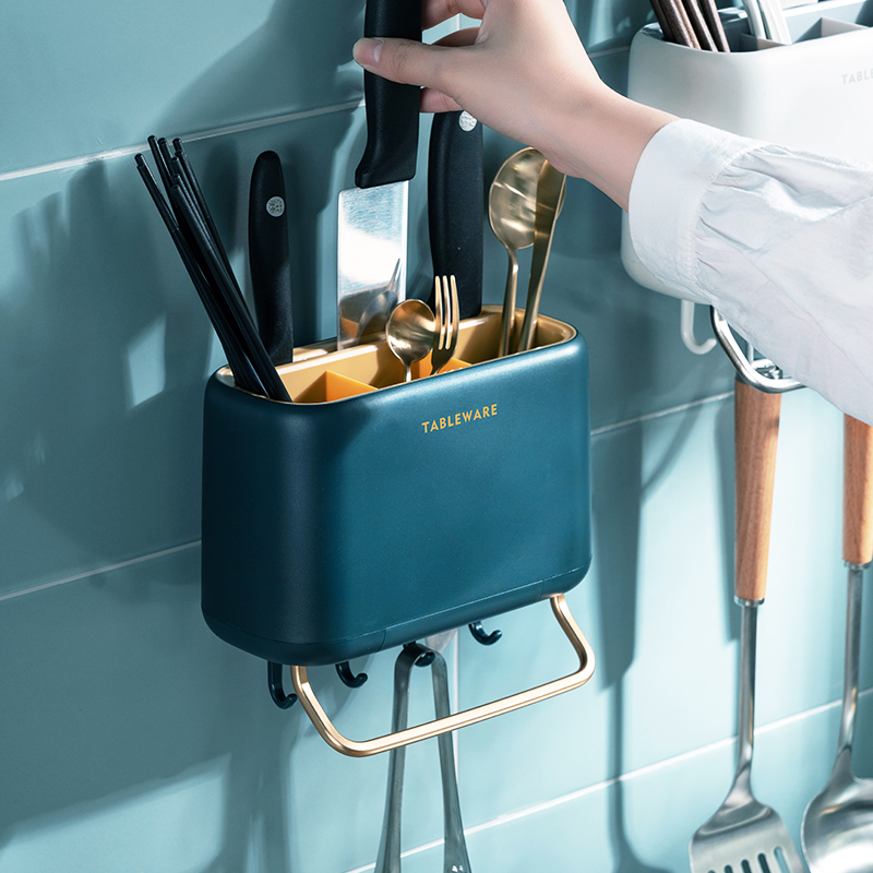 居家居厨房生活用品用具小物件收纳神H器免打孔壁挂置物架家用大