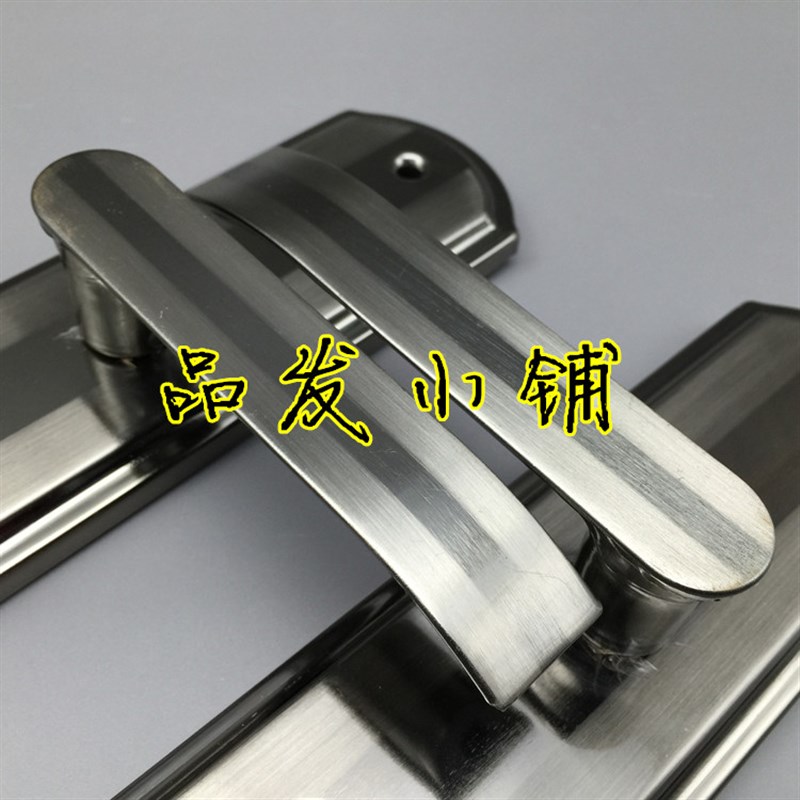 品发原子工厂大门拉手防盗门把黑金防盗门锁拉手不分左右可调节款