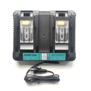 18V 适用于牧田充电器双充 DC18RD 14.4 DC18RC 锂电池充电器