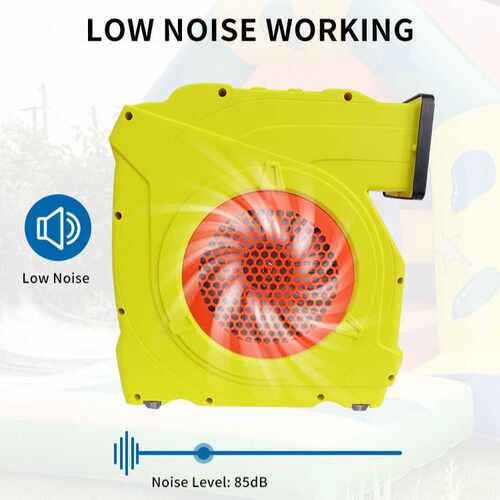 1.5HP portable strong wind castle inflatable bouncer blower