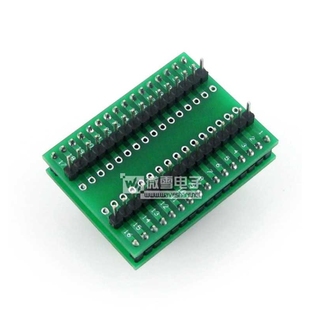 32QN50S15050带板 IC测试座 引脚间距0.5mm 编程座 QFN32转DIP32