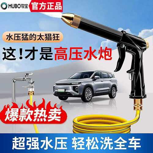 家用洗车水枪高压套装水泵龙头浇花神器清洗工具刷车枪头防冻软管