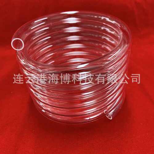 透明 不透明的石英玻璃螺旋管 耐腐蚀耐高温 石英玻璃异形管