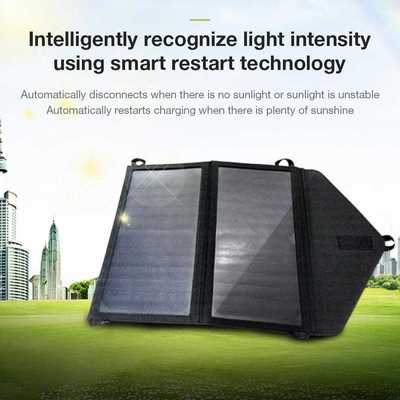 快速充电SUNPOWER 电池片14W太阳能折叠包 户外便携式手机应急充