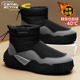 德国骆驼动感雪地靴男冬季 加绒保暖户外零下40度防寒东北面包棉鞋