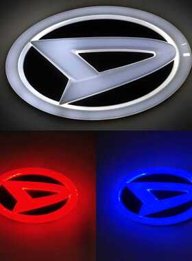 适用于大发车标4D发光LED后尾车标灯