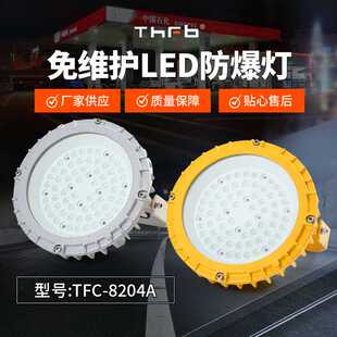 LED防爆灯厂房仓库车间工厂防水防尘隔爆灯50W吸顶吊杆护栏三防灯