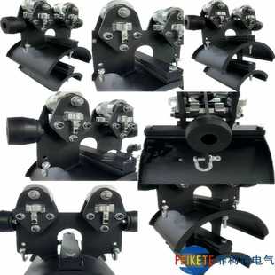 扬州重型工字钢拖缆电缆滑车圆形堆垛机DLC-00电缆拖令小车行走轮