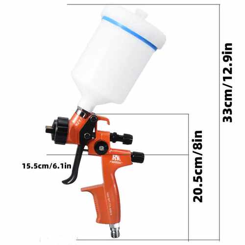 RN-4000BJ 1.3毫米喷嘴 和600ml容量杯 气动喷漆枪套件