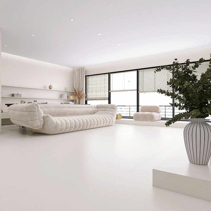 佛山柔光微水泥750x1500无限连纹瓷砖大板客厅通体大理石防滑