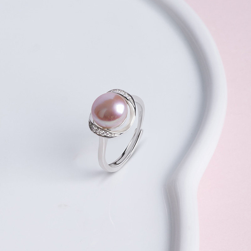 淡水珍珠戒指女款925银馒头珠单颗法式复古活扣款式调节礼盒包装,饰品/流行首饰/时尚饰品新,戒指/指环,淘宝优惠券,粉丝福利购,淘宝优惠卷