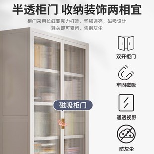 家用钢制图c书馆书架防尘带门书柜满墙柜子储物收纳柜落地置物架
