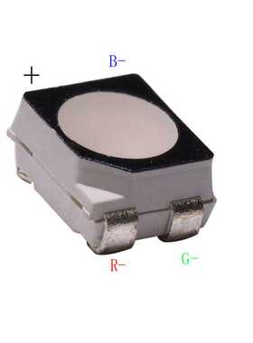 led雾状3528RGB三色红绿蓝1210rgb贴片灯珠适合广告灯饰照明