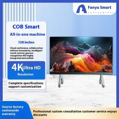 138 inch COB  LED display  interactive touch computer