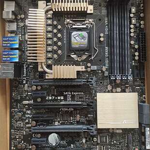 议价拆机华硕主板z97 功能 ws支持DDR3内存条