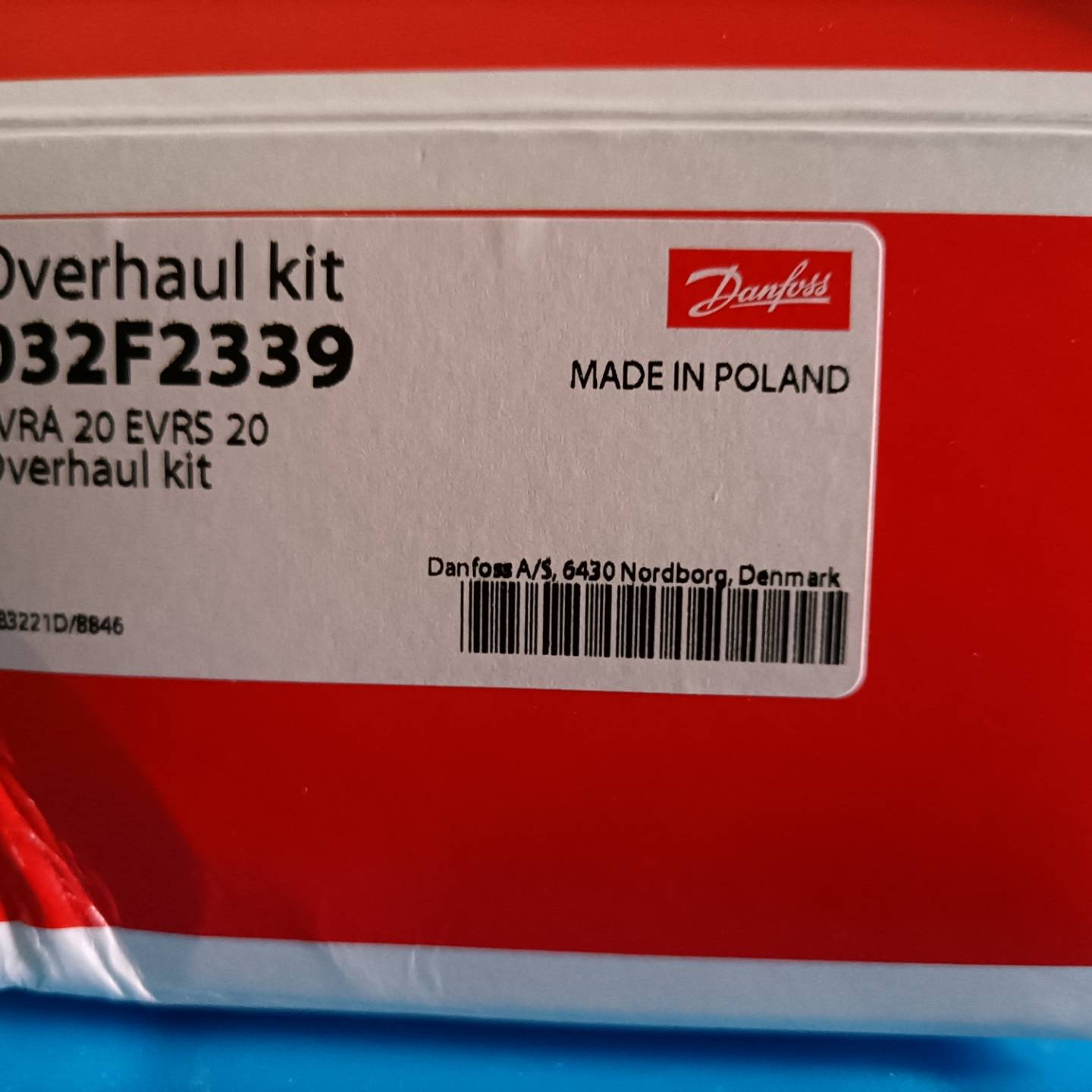 【议价】Danfoss丹佛斯电磁阀EVRA维修包