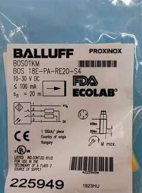 议价全新原装BALLUFF巴鲁夫BOS01KM传感器BOS 18