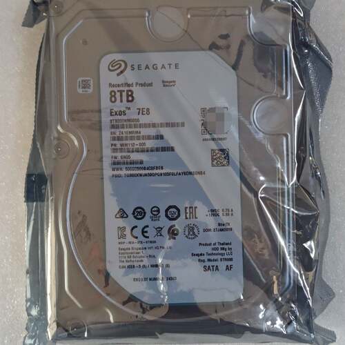 议价全新 希捷银河 ST8000NM0055 8T 3.5寸7.