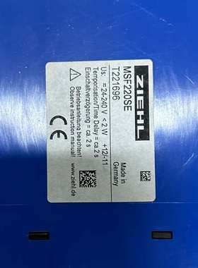 议价德国ZIEHL， MSF220SE ， 温度控制器， 全新