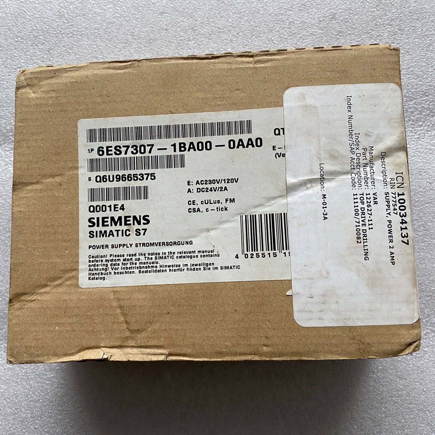 【议价】模块 6ES7307-1EA00-0AA0