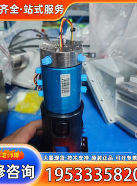 {议价}美国MOOG伺服电机，型号AC6438-106C，蓝色外观，