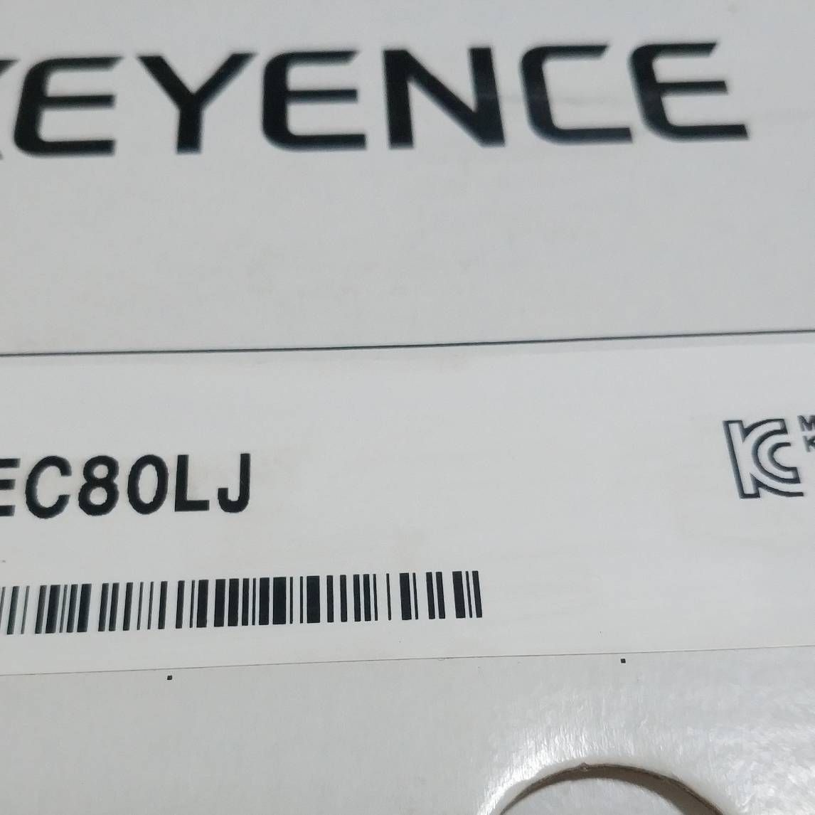 【议价】基恩士传感器CA-EC80LJ   正品  盒码一