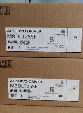 议价全新A6伺服400w驱动器：MBDLT25SF，现货5台