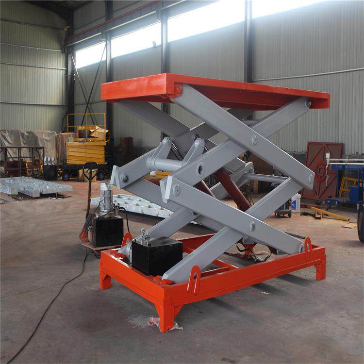 小型升降台电动升降车液压升降设备仓储升降车上下运输货物稳