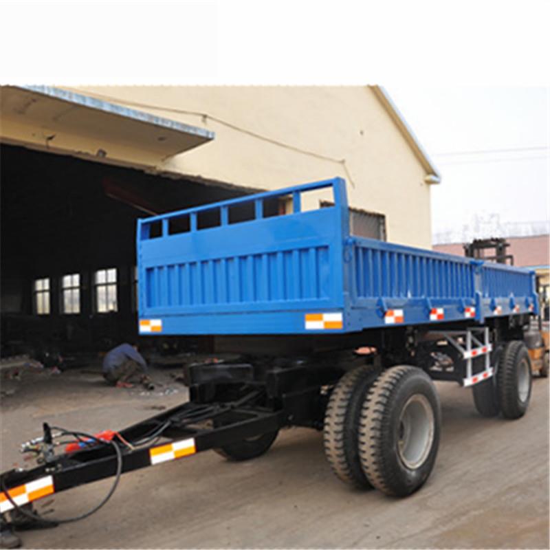 10吨自卸拖车可自卸拖车农用拖车拖拉机挂车全挂拖拉机牵引车