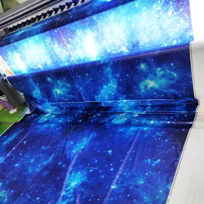 巧匠新款户外通用卡布广告专用UV软膜天花灯布高清灯箱画面喷绘