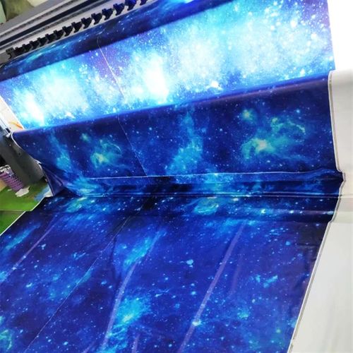 巧匠新款户外通用卡布广告专用UV软膜天花灯布高清灯箱画面喷绘