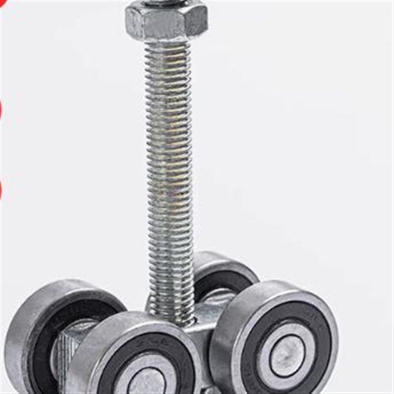 吊轨滑轮轨道全套吊门轨道滑轮吊轮滑道滑轨导轨推拉移门重型工业