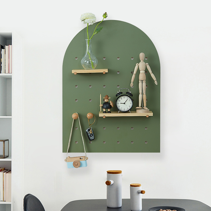 木工小舅 洞洞板电表箱遮挡置物架 创意电闸盒配电箱装饰遮挡箱