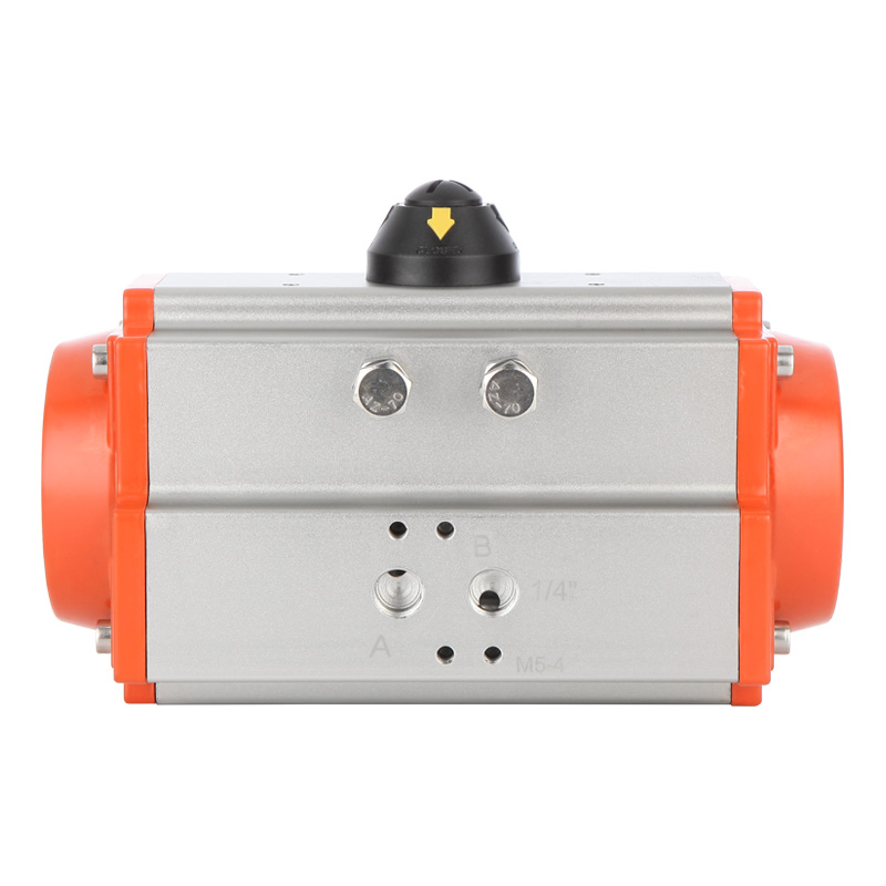 AT气动阀门执行器球阀单作用气动头蝶阀双作用气缸开关型气动装置