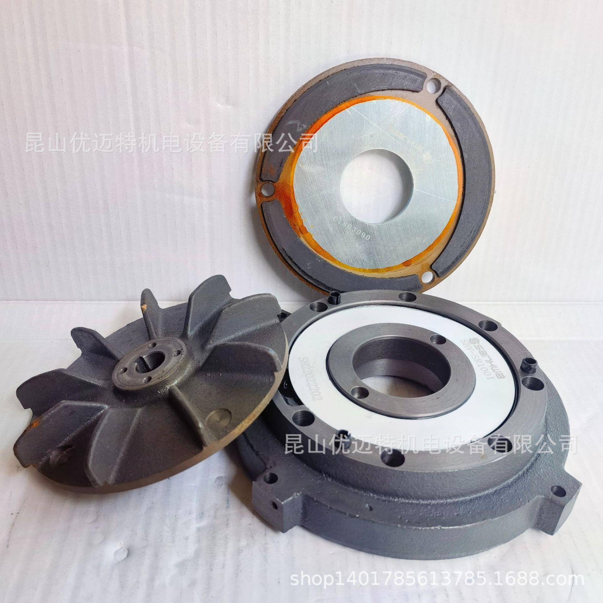 精密减速机电动机CH6-2HP/1.5KW马达制动器产华刹车片